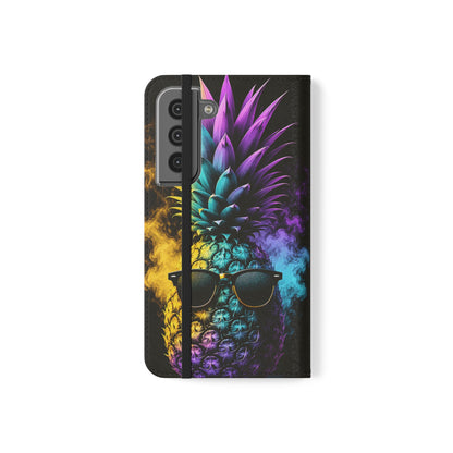 Smokin' Pineapple™ Flip Wallet Case for Samsung Galaxy