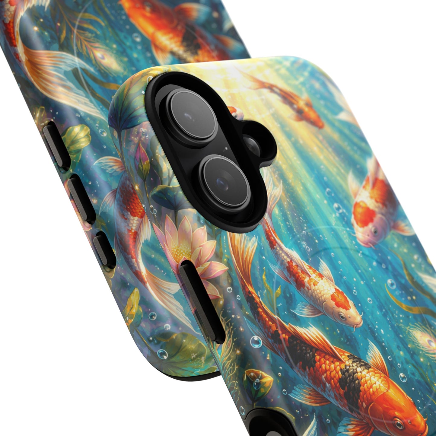 Koi Serenity™ Tough Magnetic Case for iPhone (MagSafe Compatible)
