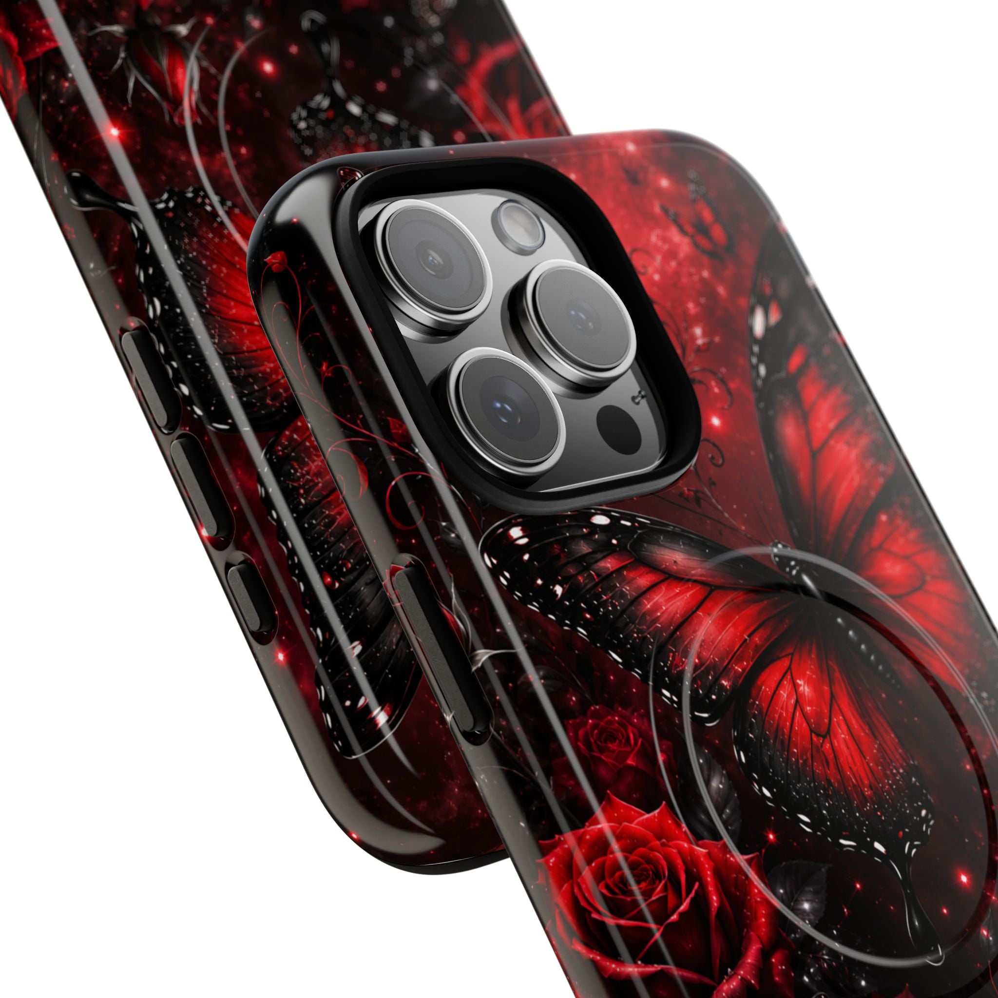 Crimson Metamorphosis™ Magnetic Tough Case for iPhone 13-17 Series
