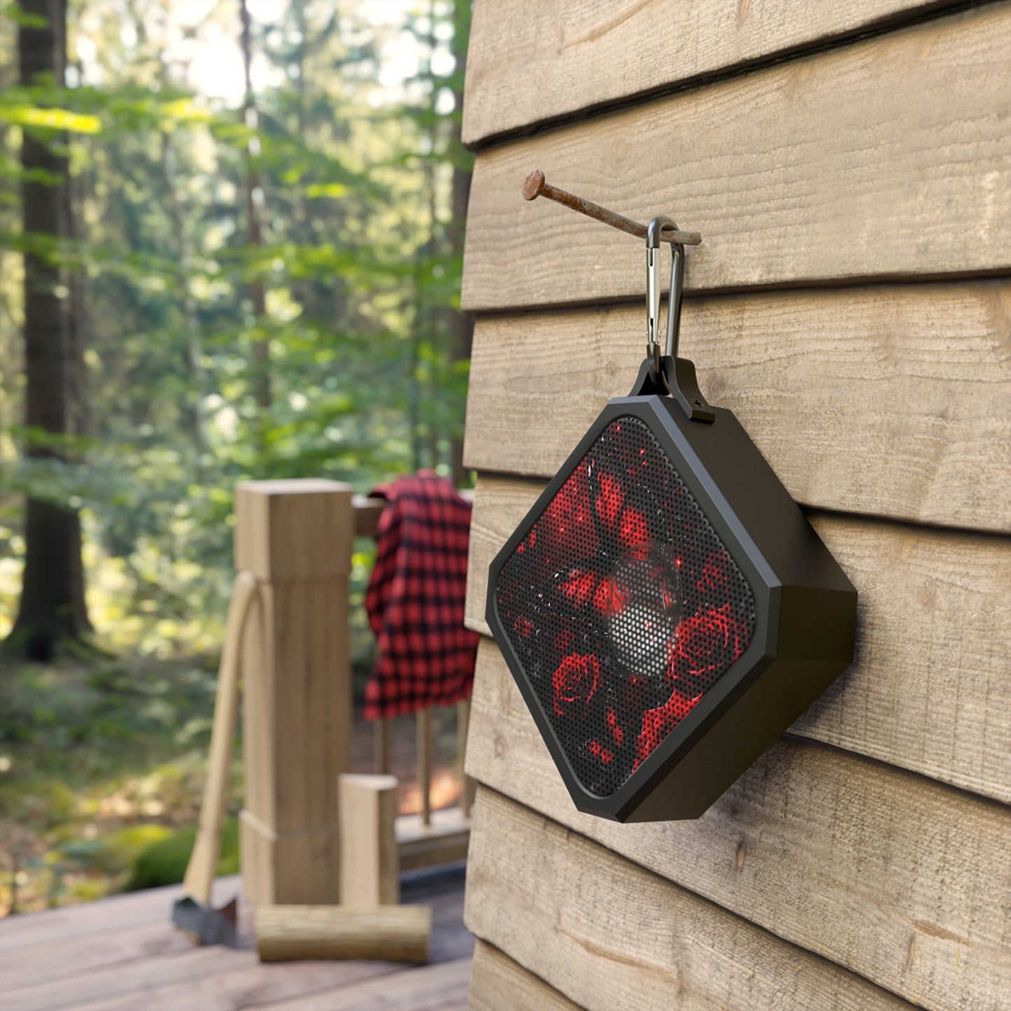 Crimson Metamorphosis™ Blackwater Outdoor Bluetooth Speaker | Waterproof Portable Speaker