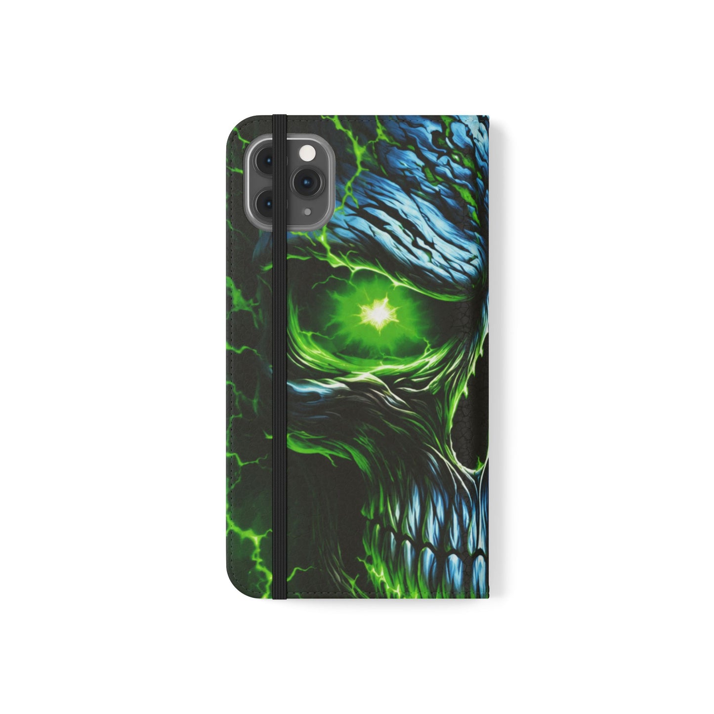 NecroVolt™ Flip Wallet Case for iPhone