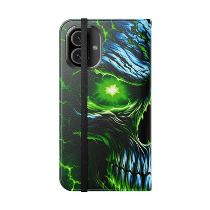 NecroVolt™ Flip Wallet Case for iPhone