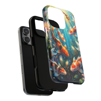 Koi Serenity™ Tough Magnetic Case for iPhone (MagSafe Compatible)
