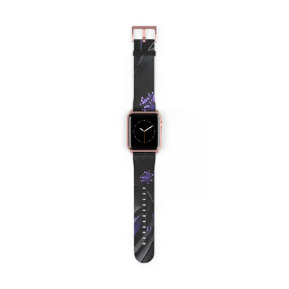 Midnight Lavender™ Apple Watch Band | Premium Faux Leather Strap