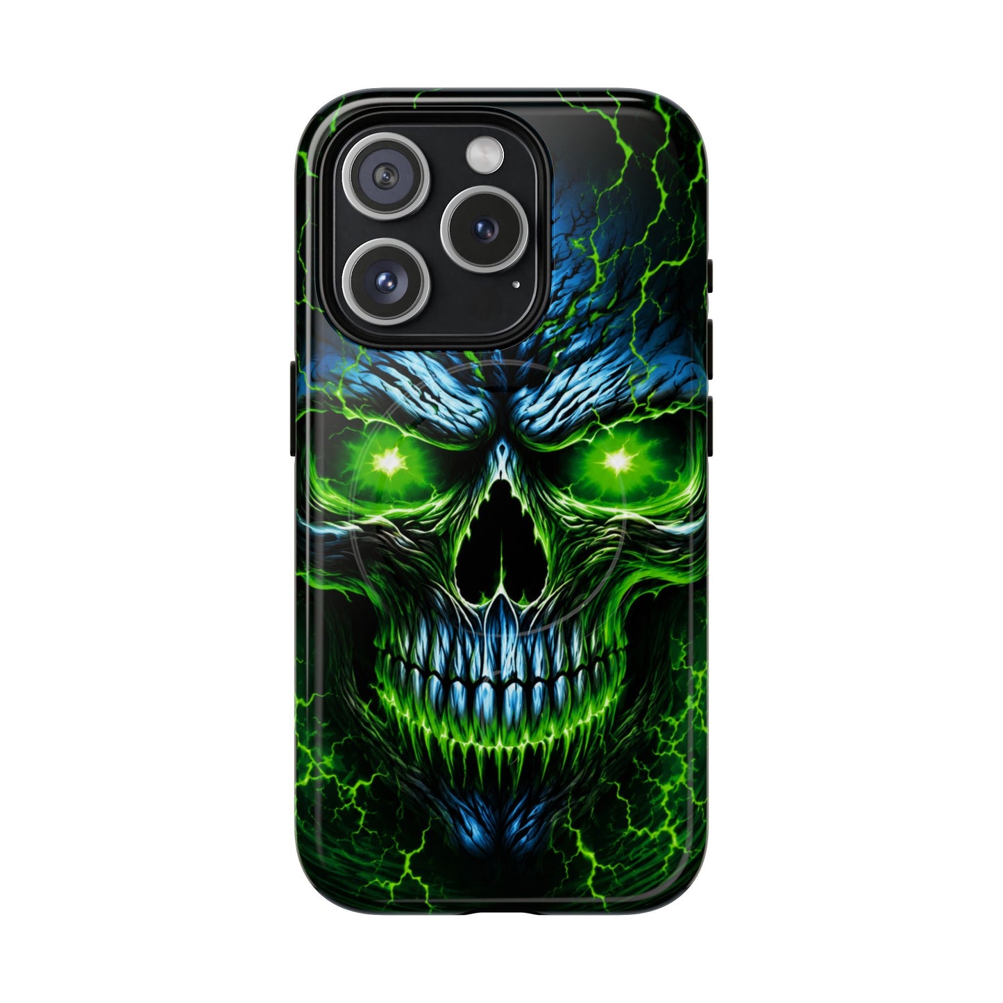 Coque magnétique robuste NecroVolt™ pour iPhone