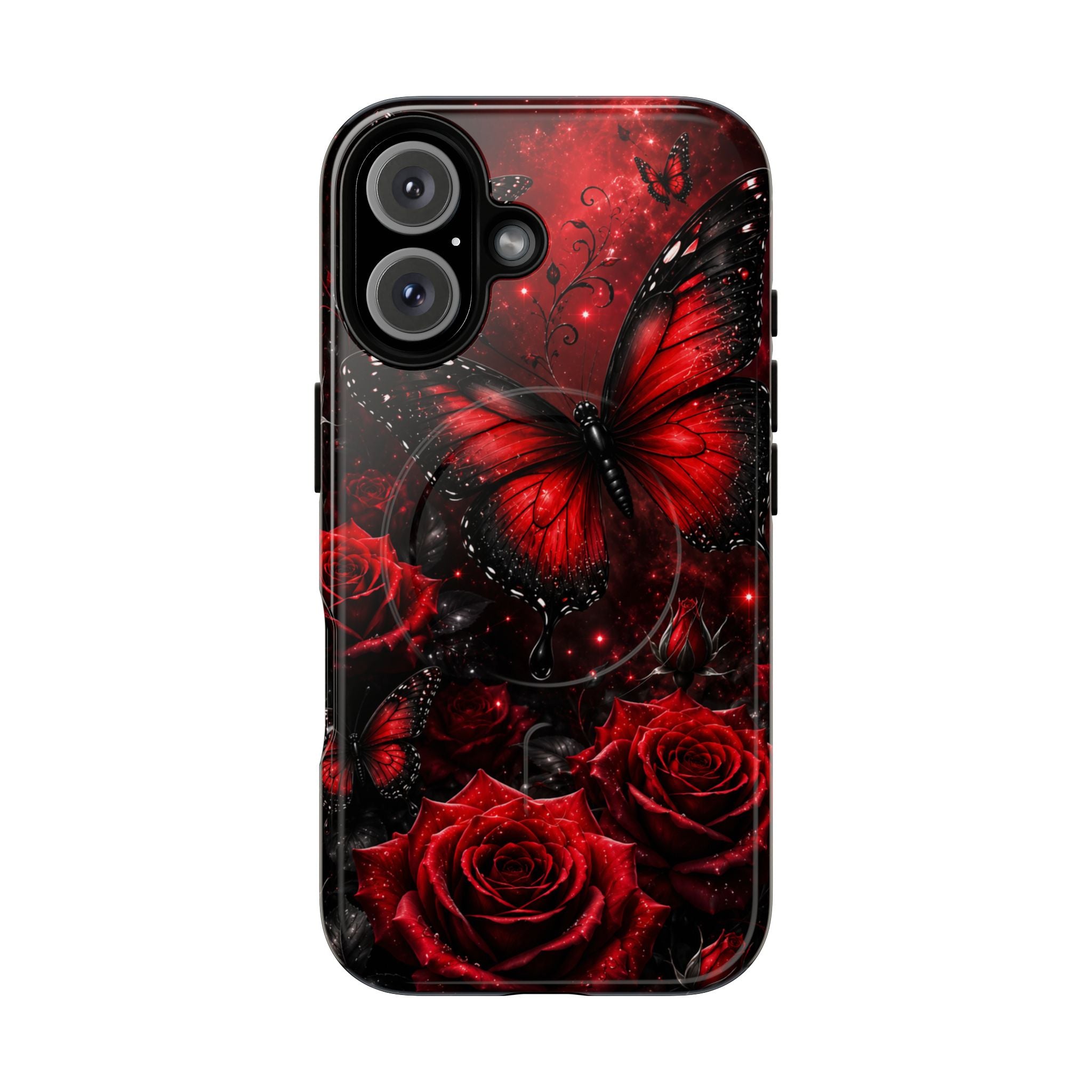 Crimson Metamorphosis™ Magnetic Tough Case for iPhone 13-17 Series