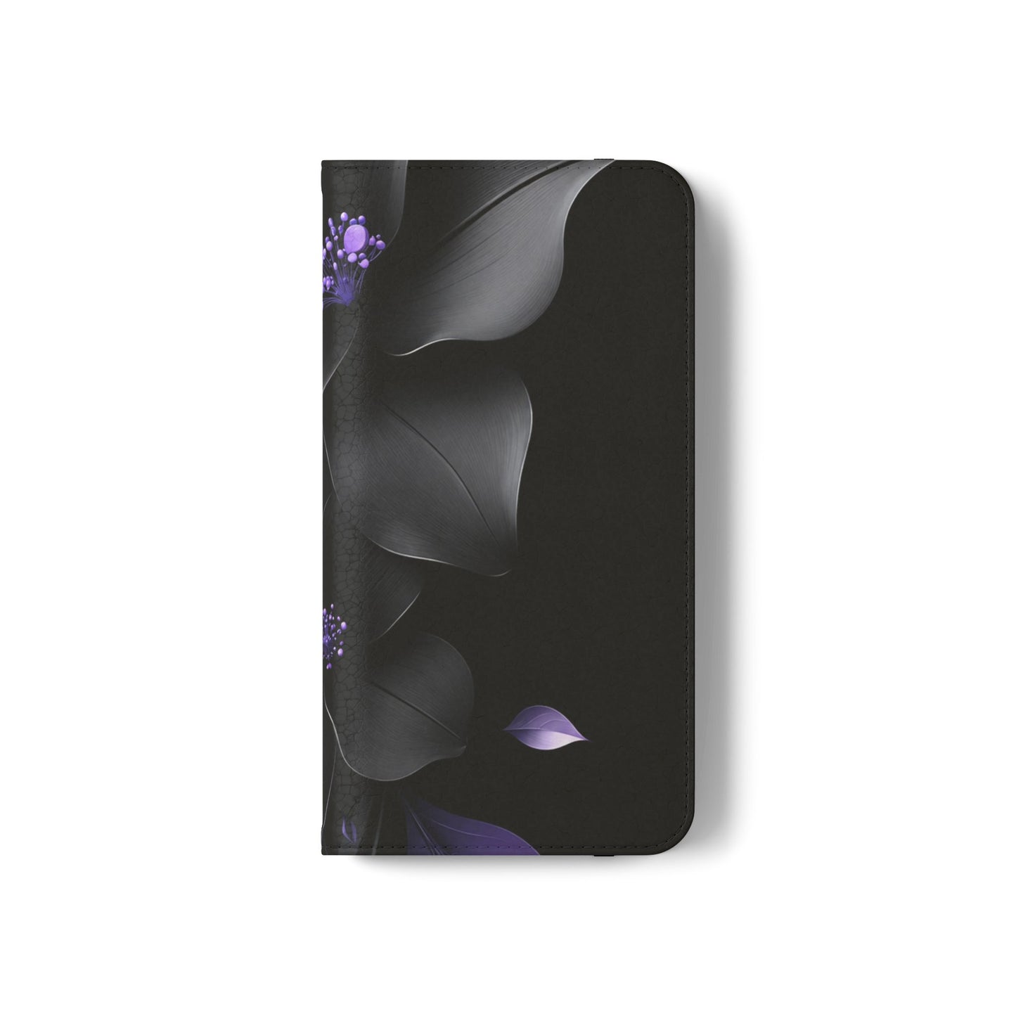 Midnight Lavender™ Flip Case for Samsung Galaxy | Premium Vegan Leather Wallet Case