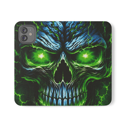 NecroVolt™ Flip Wallet Case for iPhone