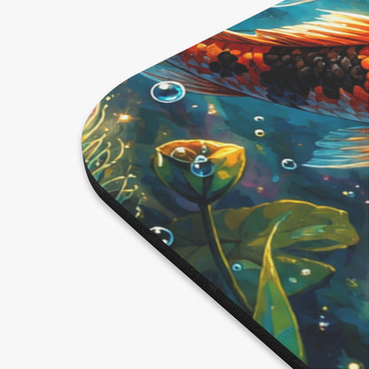 Koi Serenity™ Premium Rectangle Mouse Pad
