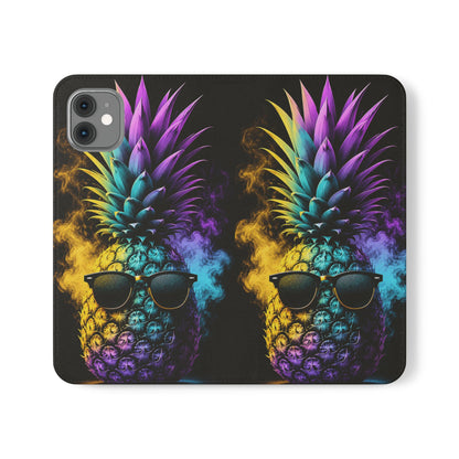 Smokin' Pineapple™ Flip Wallet Case for iPhone