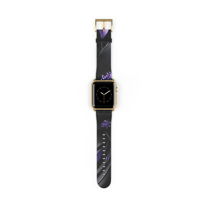 Midnight Lavender™ Apple Watch Band | Premium Faux Leather Strap