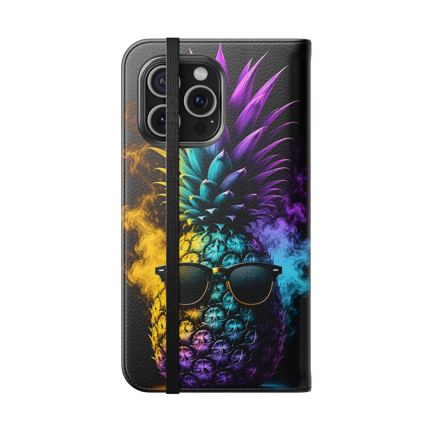 Smokin' Pineapple™ Flip Wallet Case for iPhone