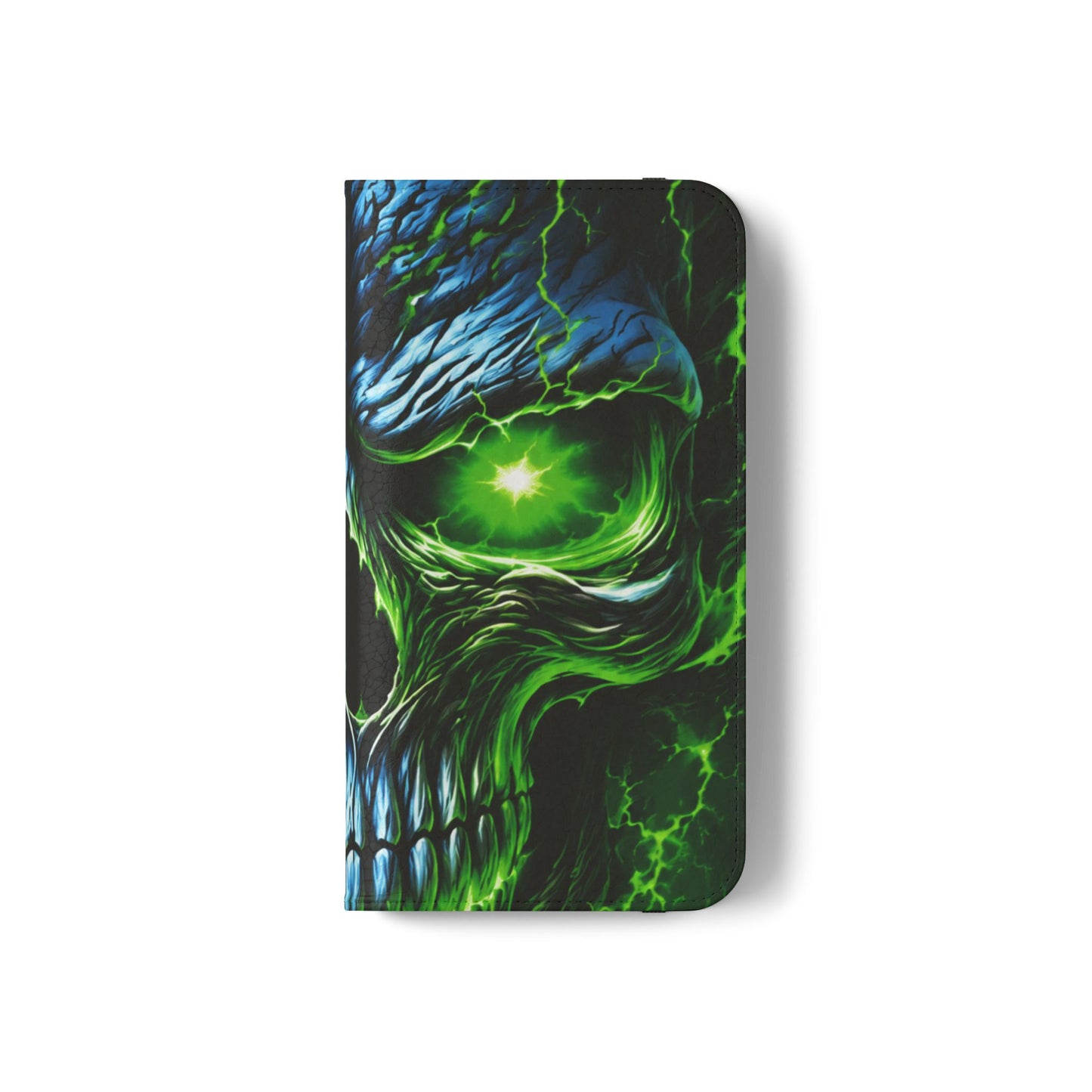 NecroVolt™ Flip Wallet Case for iPhone