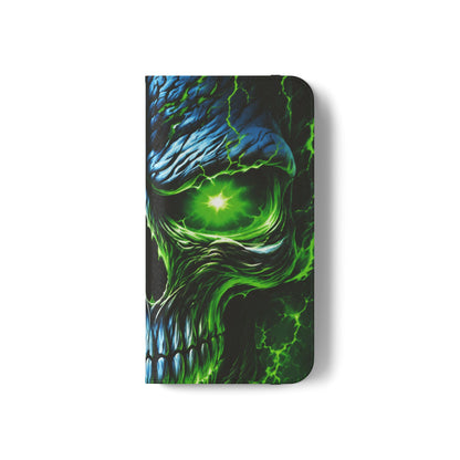 NecroVolt™ Flip Wallet Case for iPhone