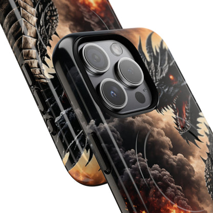 Ashen Dominion™ Tough Magnetic Case for iPhone | MagSafe® Compatible