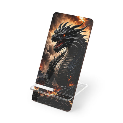 Ashen Dominion™ Mobile Display Stand for Smartphones | Dragon Phone Stand
