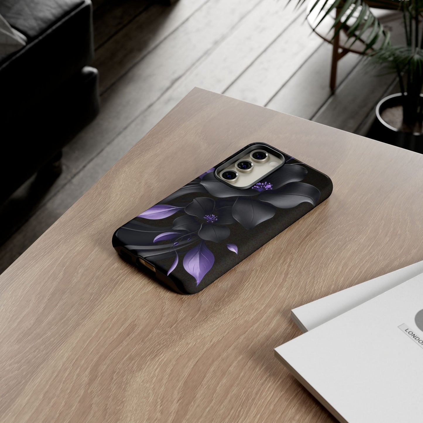 Midnight Lavender™ Tough Case for Samsung Galaxy | Dual-Layer Protective Case