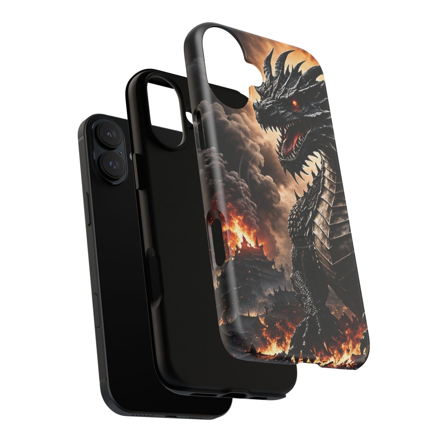 Ashen Dominion™ Tough Magnetic Case for iPhone | MagSafe® Compatible
