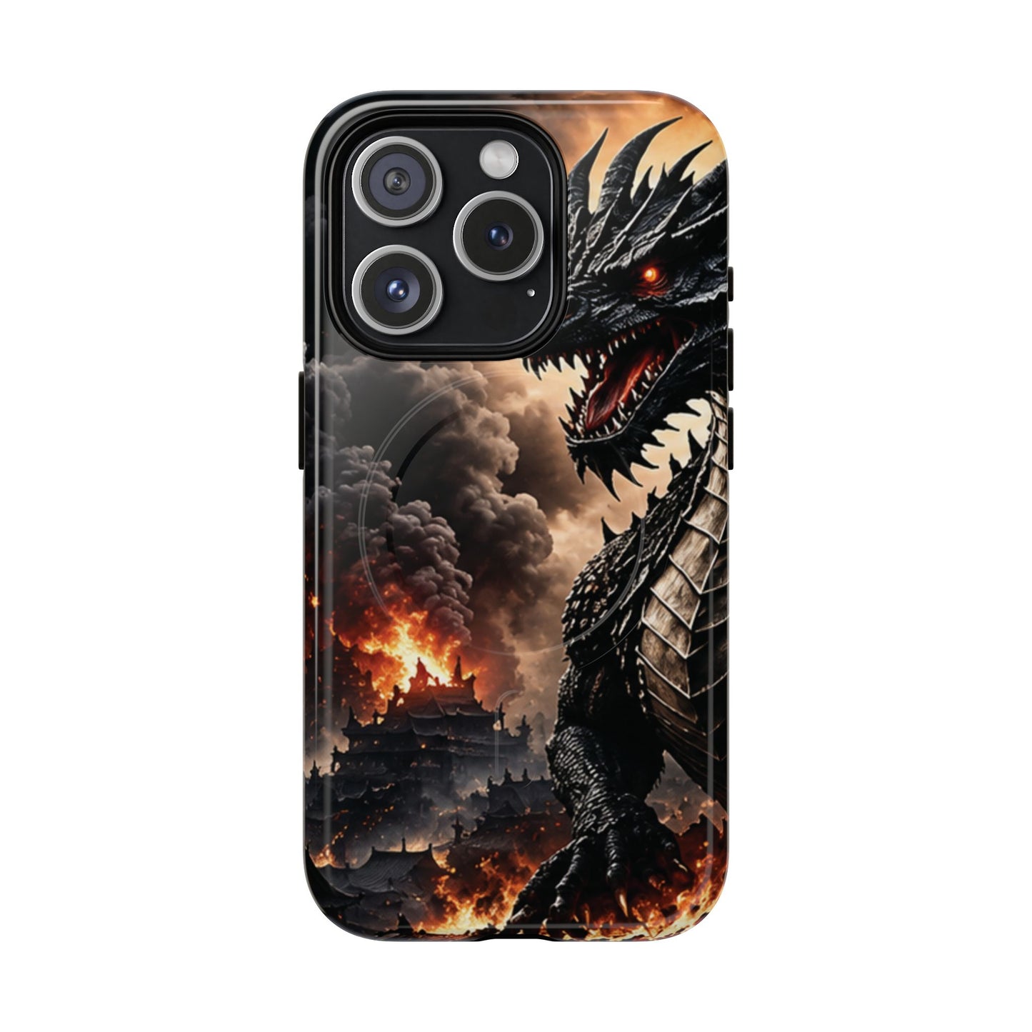 Ashen Dominion™ Tough Magnetic Case for iPhone | MagSafe® Compatible