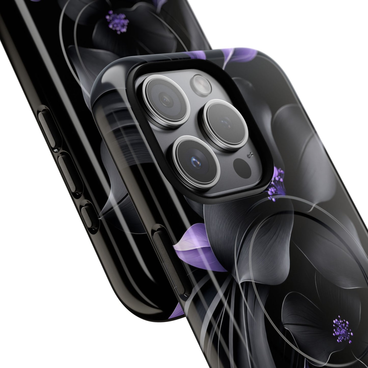Midnight Lavender™ Tough Magnetic Case for iPhone | MagSafe Compatible Protective Case
