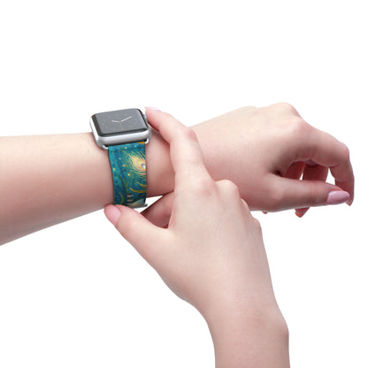 Koi Serenity™ Premium Faux Leather Apple Watch Band