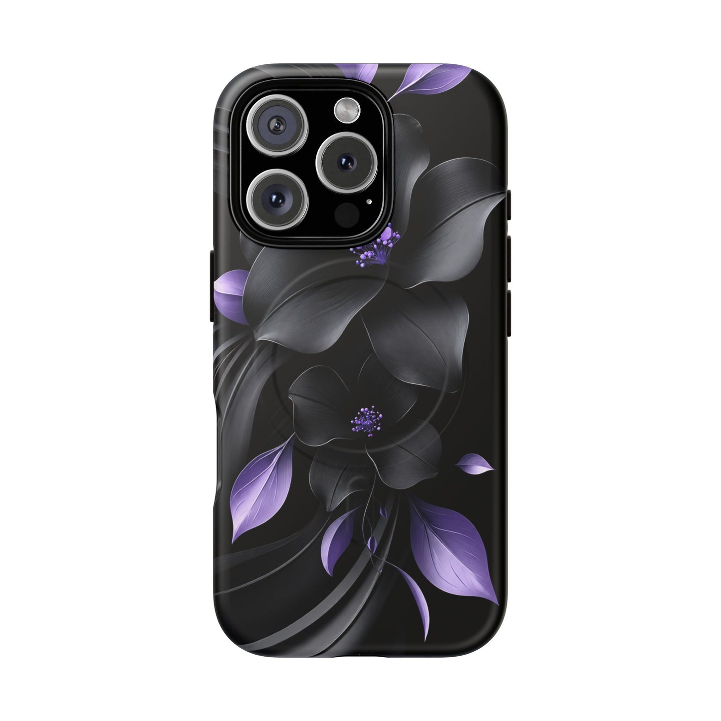 Midnight Lavender™ Tough Magnetic Case for iPhone | MagSafe Compatible Protective Case