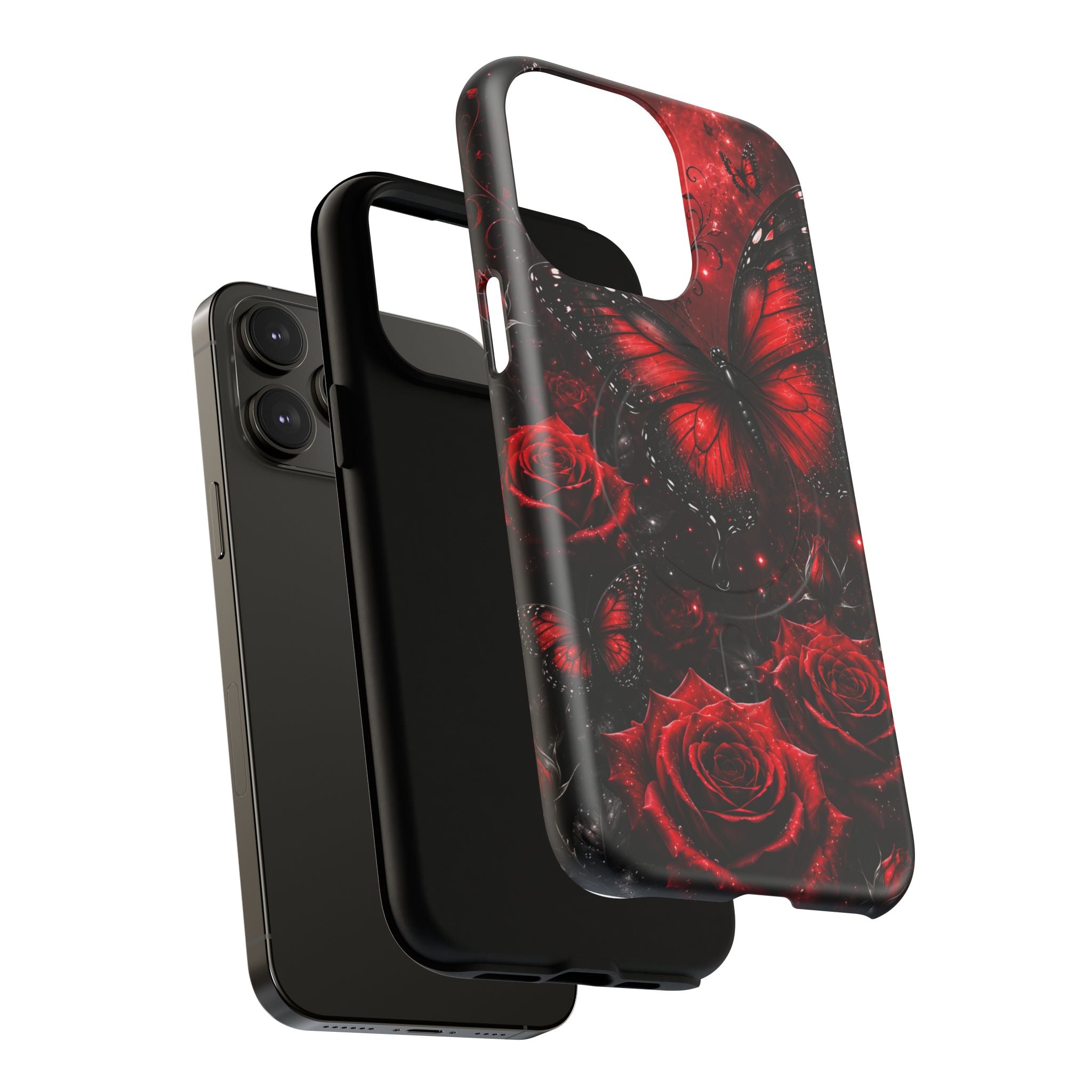 Crimson Metamorphosis™ Magnetic Tough Case for iPhone 13-17 Series