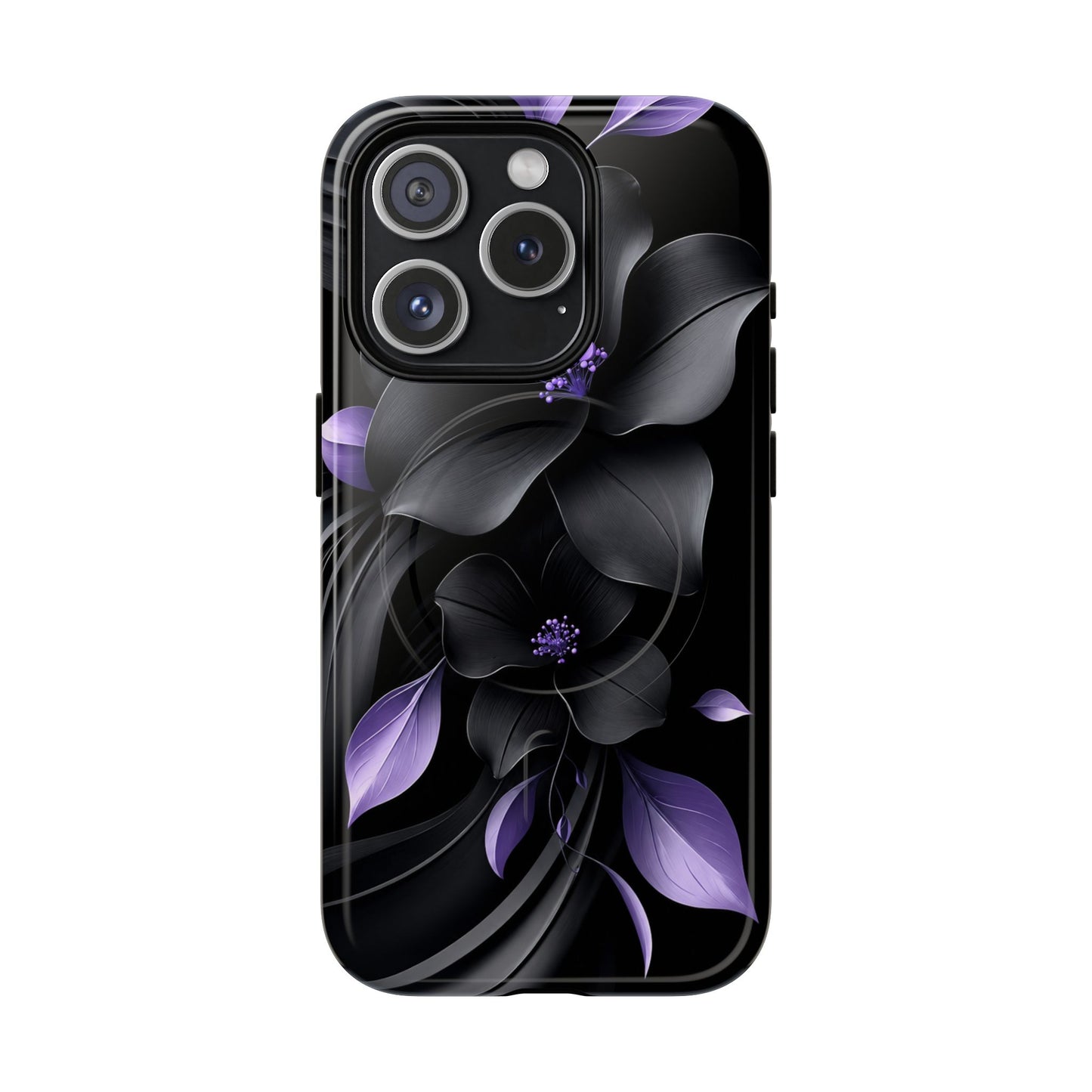 Midnight Lavender™ Tough Magnetic Case for iPhone | MagSafe Compatible Protective Case