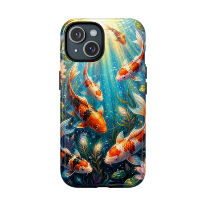 Koi Serenity™ Tough Magnetic Case for iPhone (MagSafe Compatible)