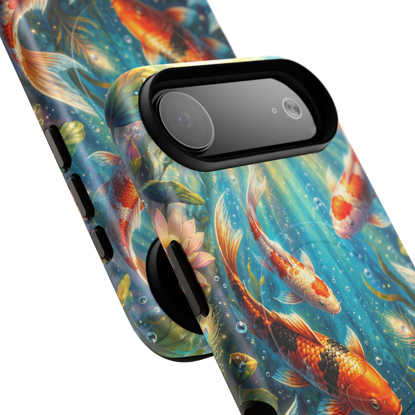 Koi Serenity™ Tough Magnetic Case for iPhone (MagSafe Compatible)