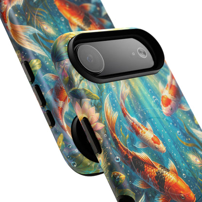 Koi Serenity™ Tough Magnetic Case for iPhone (MagSafe Compatible)