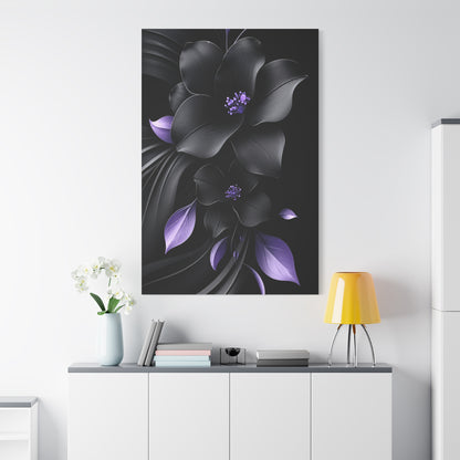 Midnight Lavender™ Matte Stretched Canvas Wall Art (1.25")