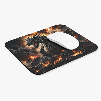 Ashen Dominion™ Rectangle Mouse Pad | Dragon Gaming & Desk Mouse Pad