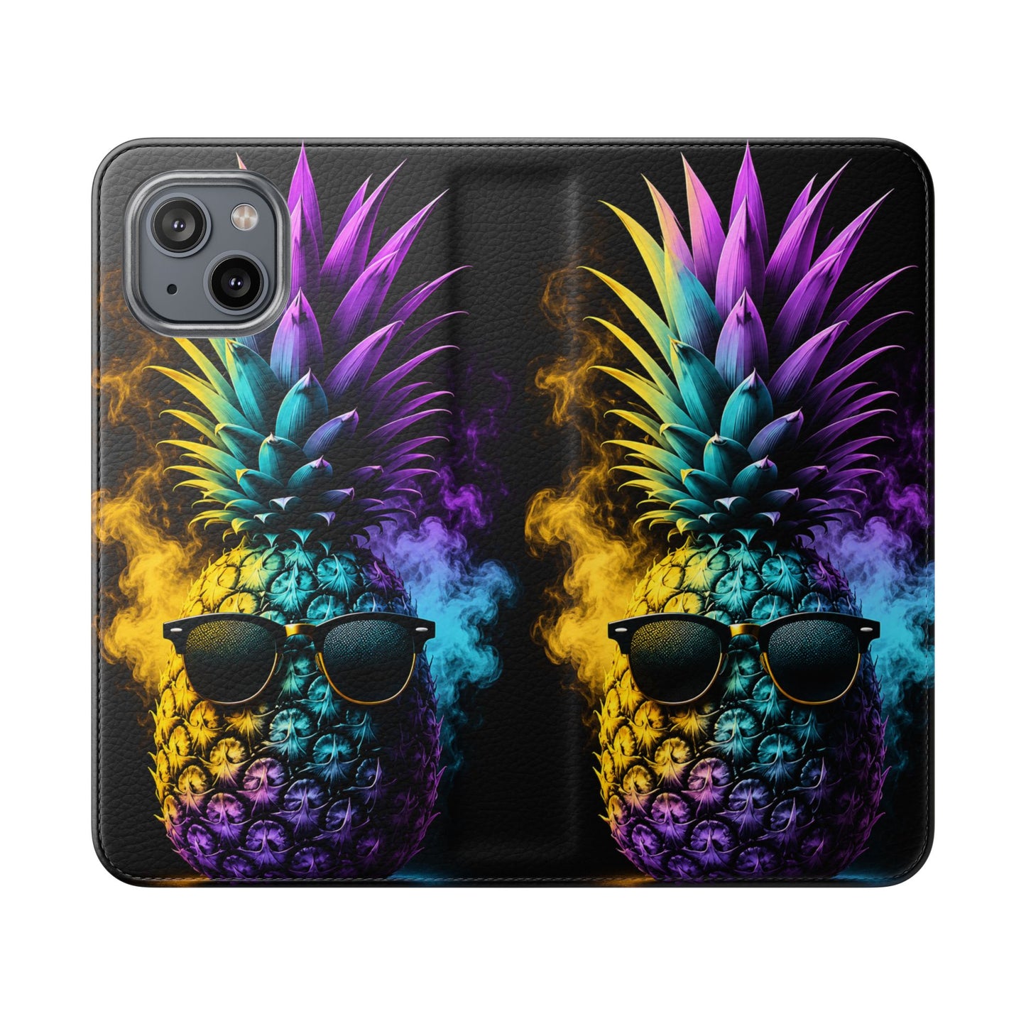 Smokin' Pineapple™ Flip Wallet Case for iPhone