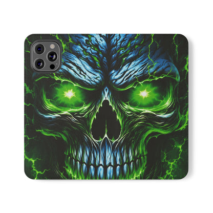 NecroVolt™ Flip Wallet Case for iPhone