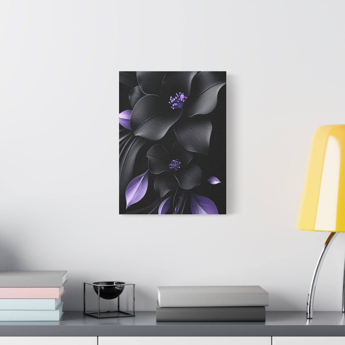 Midnight Lavender™ Matte Stretched Canvas Wall Art (1.25")