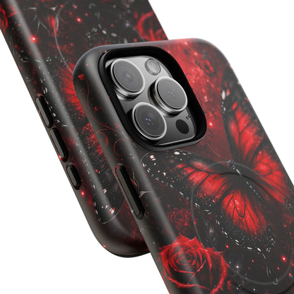 Étui robuste magnétique Crimson Metamorphosis™ pour la série iPhone 13-17