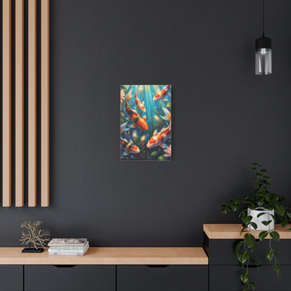Koi Serenity™ Matte Stretched Canvas Wall Art (1.25")