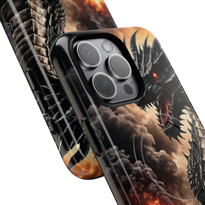 Ashen Dominion™ Tough Magnetic Case for iPhone | MagSafe® Compatible