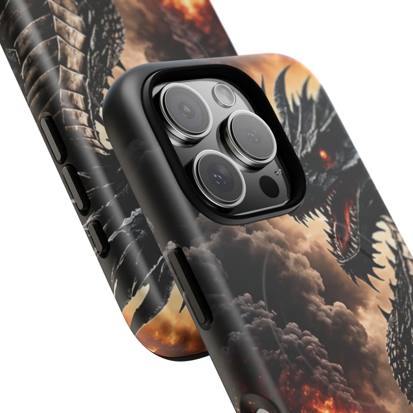 Ashen Dominion™ Tough Magnetic Case for iPhone | MagSafe® Compatible