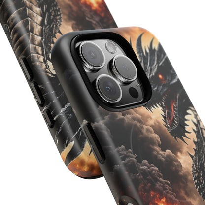 Ashen Dominion™ Tough Magnetic Case for iPhone | MagSafe® Compatible