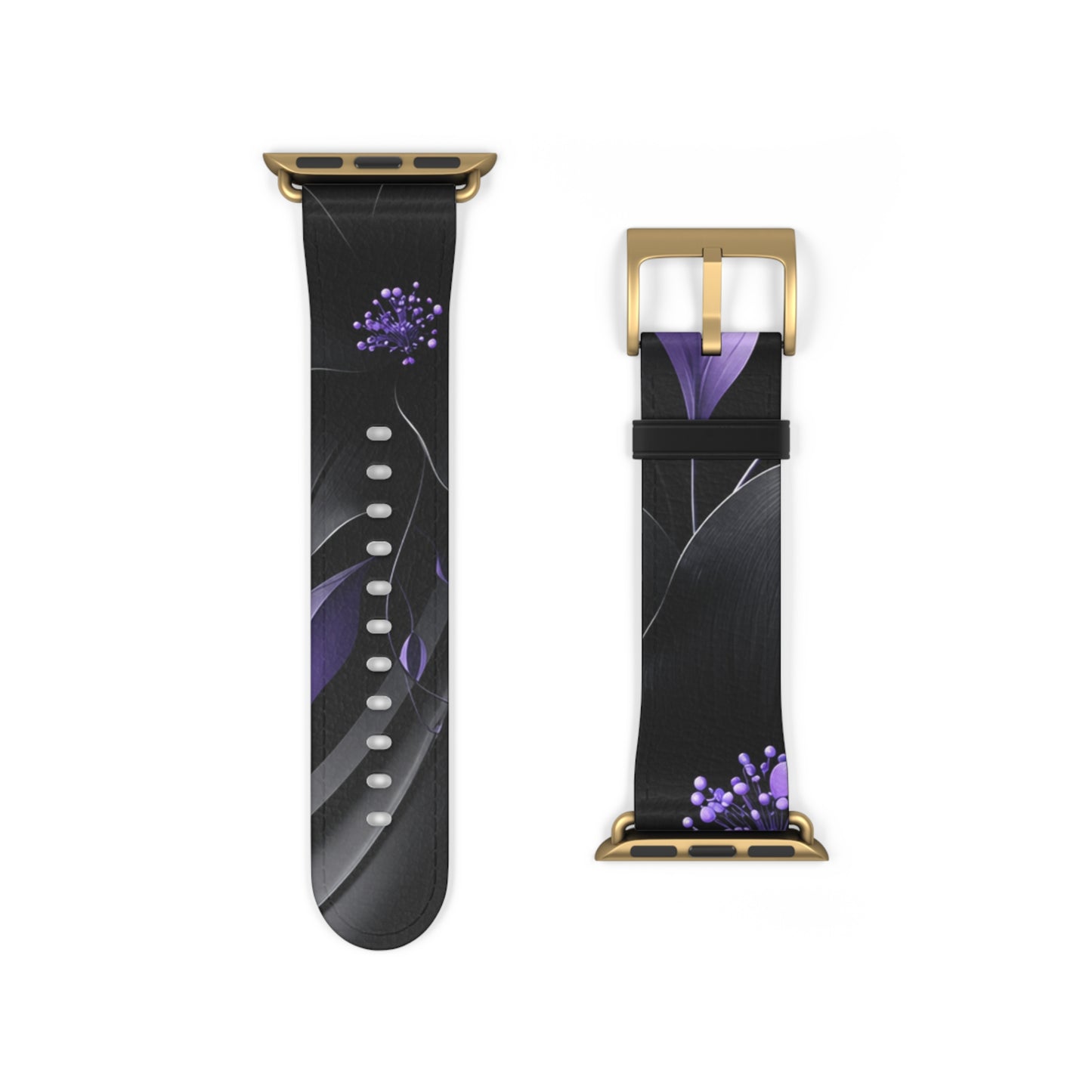Midnight Lavender™ Apple Watch Band | Premium Faux Leather Strap