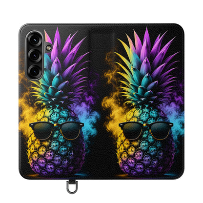 Smokin' Pineapple™ Flip Wallet Case for Samsung Galaxy