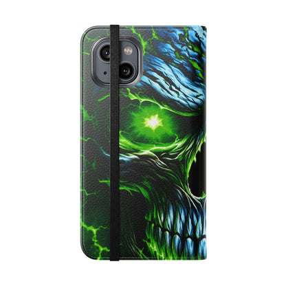 NecroVolt™ Flip Wallet Case for iPhone
