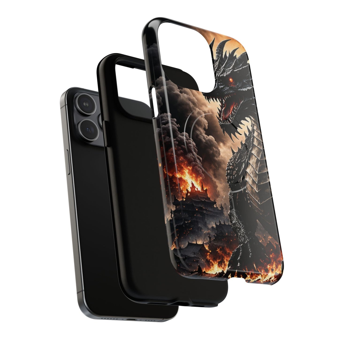 Ashen Dominion™ Tough Magnetic Case for iPhone | MagSafe® Compatible