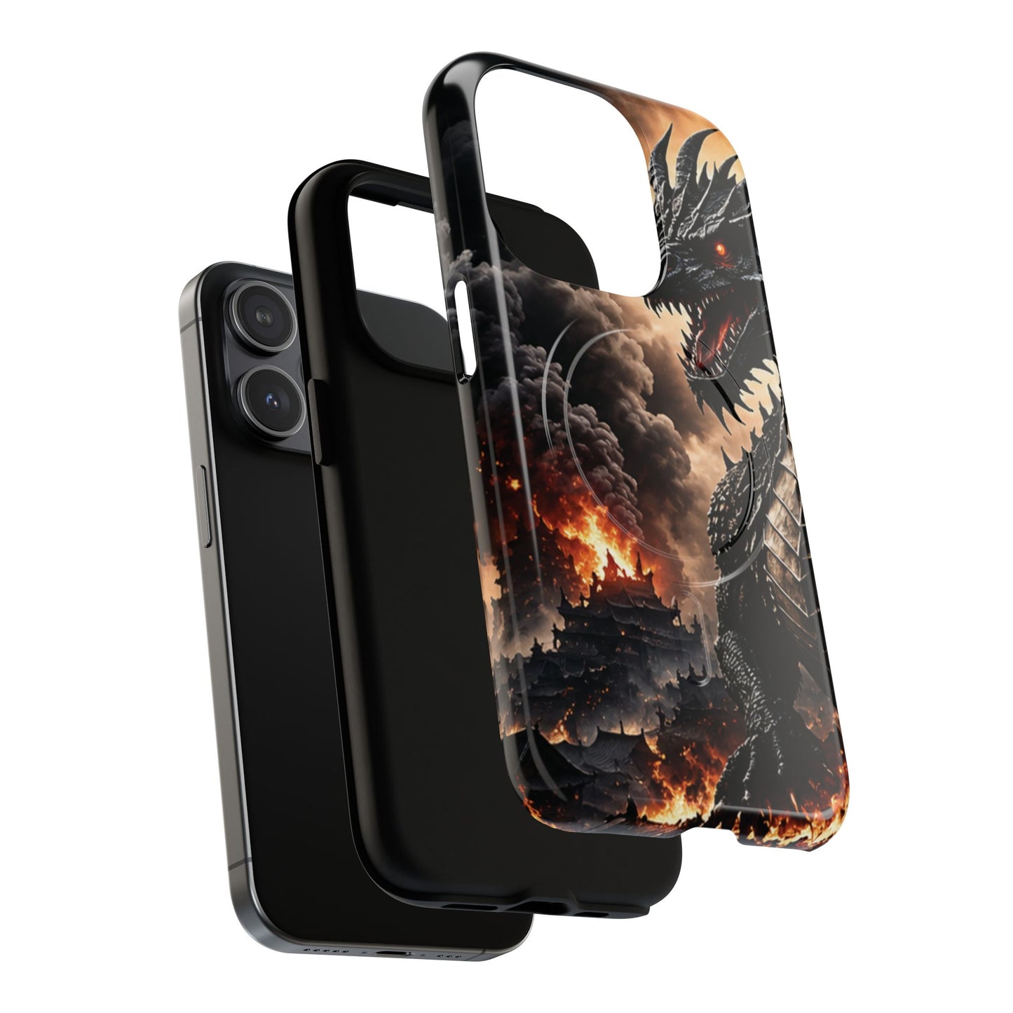 Ashen Dominion™ Tough Magnetic Case for iPhone | MagSafe® Compatible