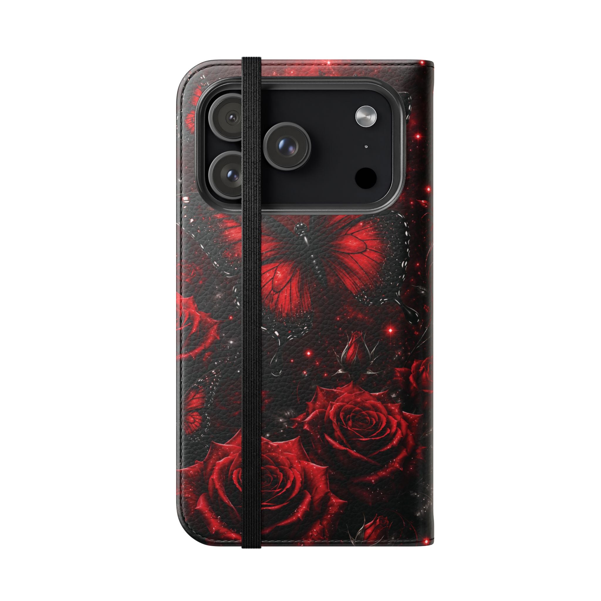Cardinal's Promise™ Personalized Memorial Flip Wallet Case for iPhone 11-17 Series