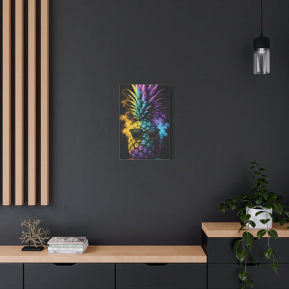 Smokin' Pineapple™ Matte Stretched Canvas Wall Art (1.25")