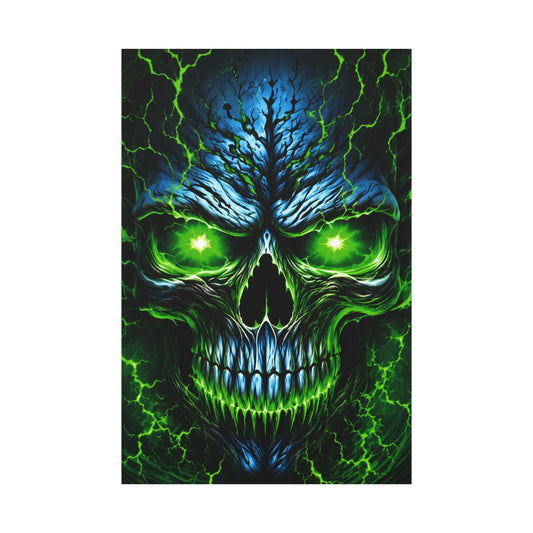 NecroVolt™ Matte Stretched Canvas Wall Art (1.25")