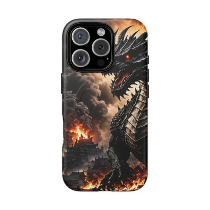 Ashen Dominion™ Tough Magnetic Case for iPhone | MagSafe® Compatible